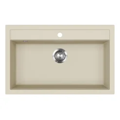 Spülbecken Sydney Beige 80 x 51 cm Bergström