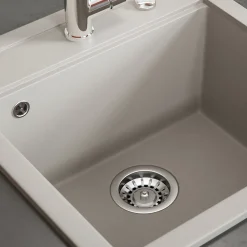 Spülbecken Tesa Beige 49 x 51 cm Bergström