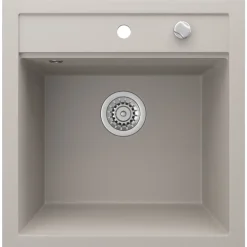 Spülbecken Tesa Beige 49 x 51 cm Bergström