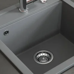 Spülbecken Tesa Grau 49 x 51 cm Bergström