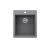 Spülbecken Venice Grau 42.5 x 50 cm Bergström