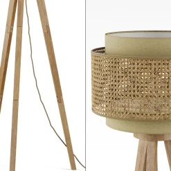 Stehlampe Morten Creme 45 x 142 cm Vicco