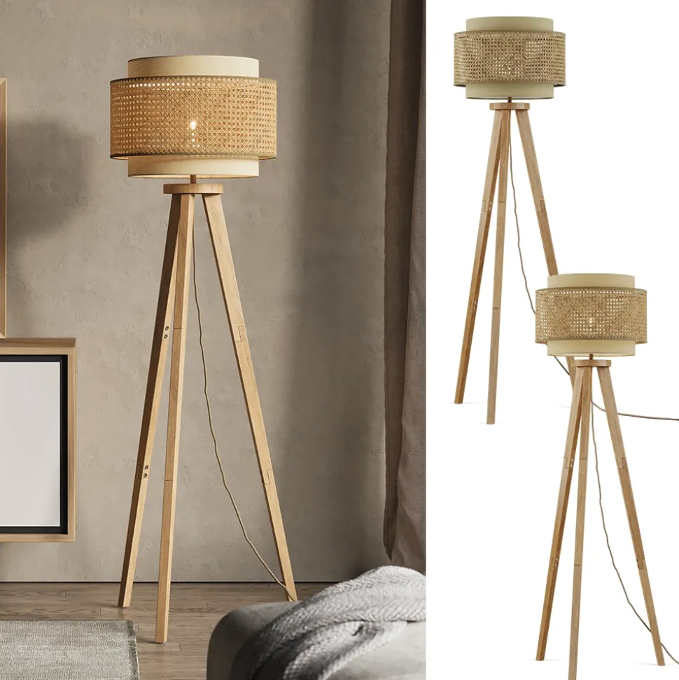 Stehlampe Morten Creme 45 x 142 cm Vicco