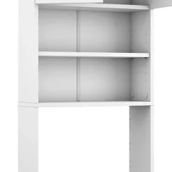 Toilettenschrank Weiß 64 x 190 cm mit 2 Türen Vicco