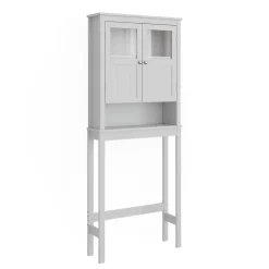 Toilettenschrank Bianco Weiß 69 x 171 cm Vicco