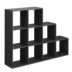 Treppenregal Anthrazit 142.4 x 107.8 cm Vicco