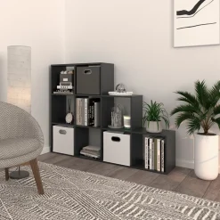 Treppenregal Anthrazit 142.4 x 107.8 cm Vicco