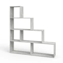 Treppenregal Beton 163 x 155 cm Vicco