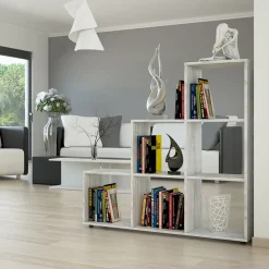 Treppenregal Beton 107.2 x 107.8 cm Vicco