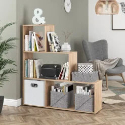 Treppenregal Sonoma 116.8 x 123.2 cm Vicco