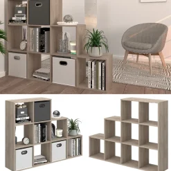 Treppenregal Sonoma 142.4 x 107.8 cm Vicco