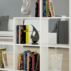 Treppenregal Weiß 107.2 x 107.8 cm Vicco