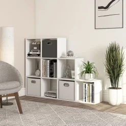 Treppenregal Weiß 142.4 x 107.8 cm Vicco