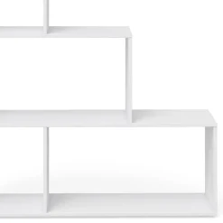 Treppenregal Weiß 116.8 x 123.2 cm Vicco