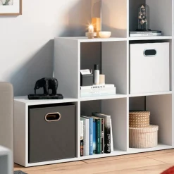 Treppenregal Weiß 142.5 x 140 cm Vicco