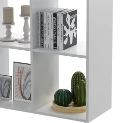 Treppenregal Aramis Weiß 103.5 x 144 cm 9 Fächer Vicco