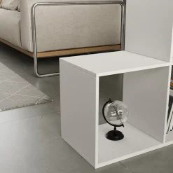 Treppenregal Theresa Weiß 104 x 108 cm 6 Fächer Vicco