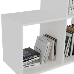 Treppenregal Theresa Weiß 104 x 108 cm 6 Fächer Vicco