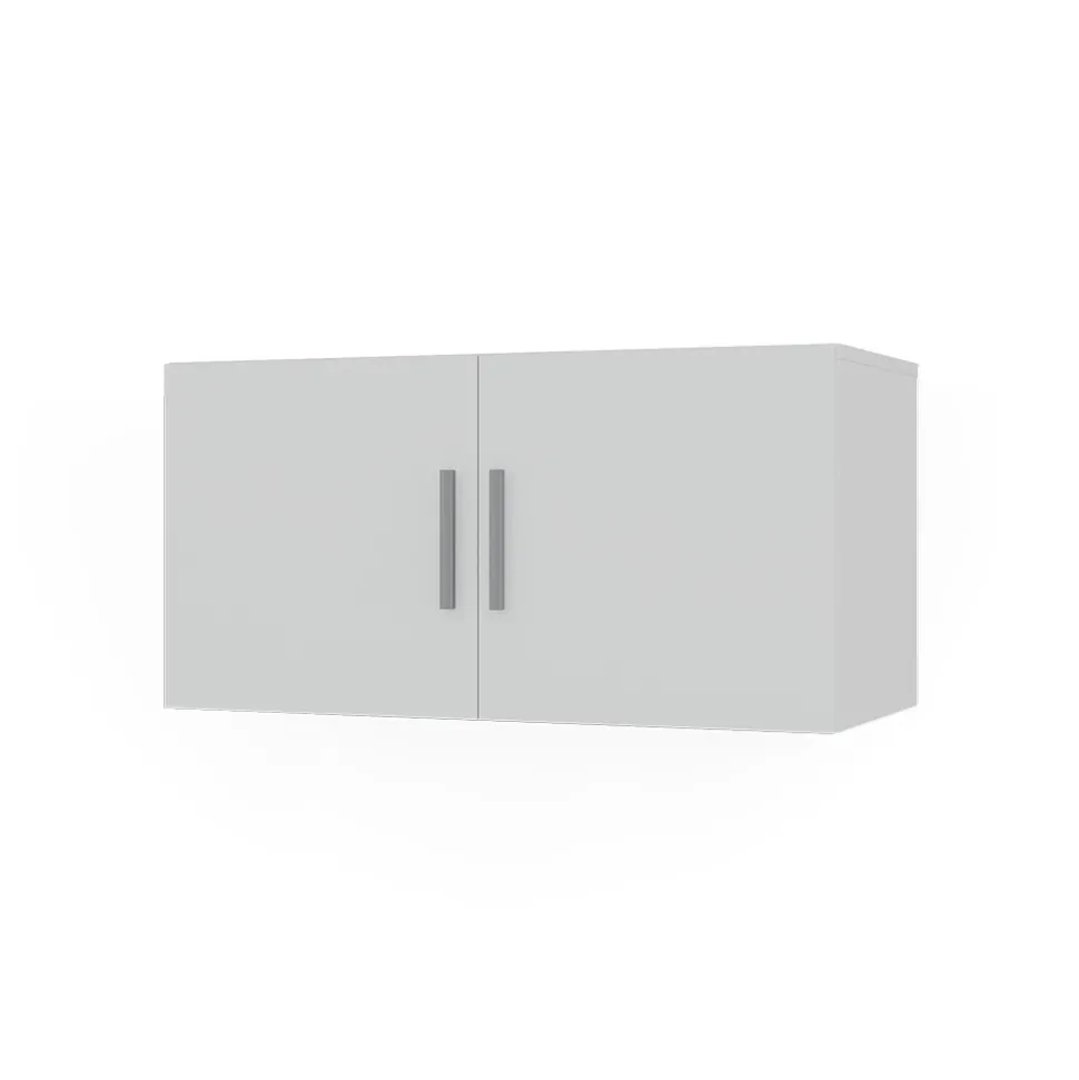 Vicco Aufsatzmodul "Ingo", Weiß, 80 x 40 cm mit 2 Türen