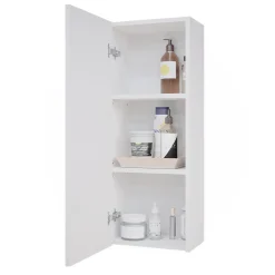 Vicco Badschrank Weiß Gloria 33x84x22 cm - hängender Badezimmerschrank, Unterschrank- und Hängeschrank-Kombination