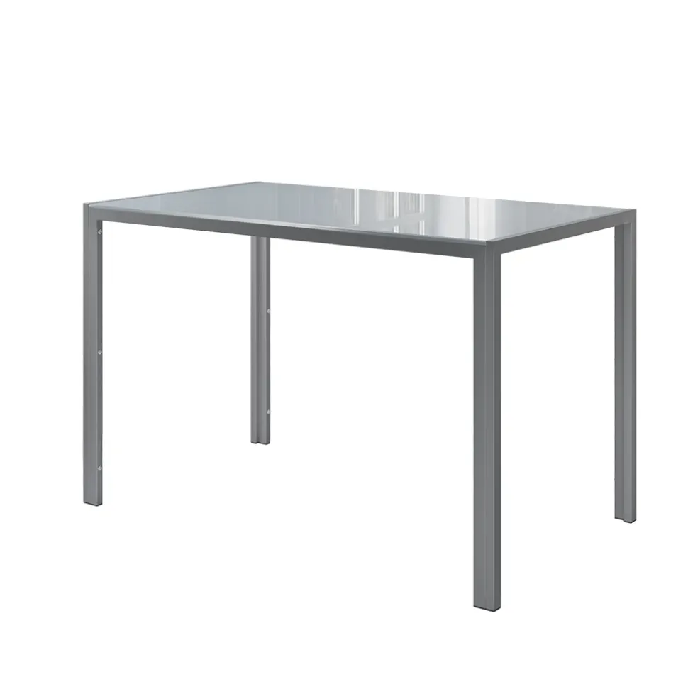 Vicco Esstisch "Grand", Grau, 120 x 75 cm