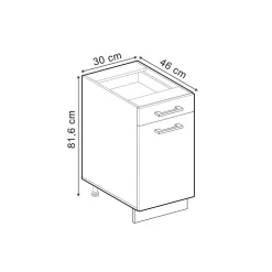 Vicco Küchenunterschrank
