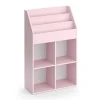 Vicco Kinderregal Rosa Luigi ohne Faltboxen - 72x114x31 cm aus Spanplatte - Bücherregal ideal fürs Kinderzimmer, perfekte Ordnung für Lieblingsbücher und Spielzeuge