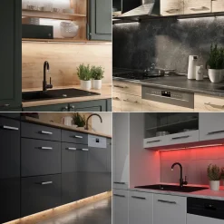 Vicco LED Stripe, LED-Streifen, Weiß, 60 cm