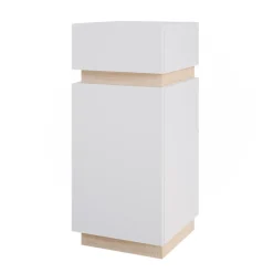 Vicco Midischrank Weiß Gloria 33x76x35 cm - Die Badezimmermöbel, Unterschrank- und Hängeschrank-Kombination