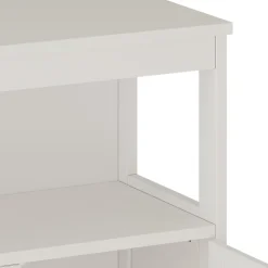 Vicco Midischrank Weiß Rosario 60x80x30 cm - Die Badezimmermöbel, Viel Stauraum oben und unten