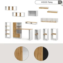 Vicco PC-Schrank 