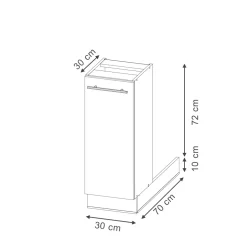 Vicco Regalinselunterschrank 