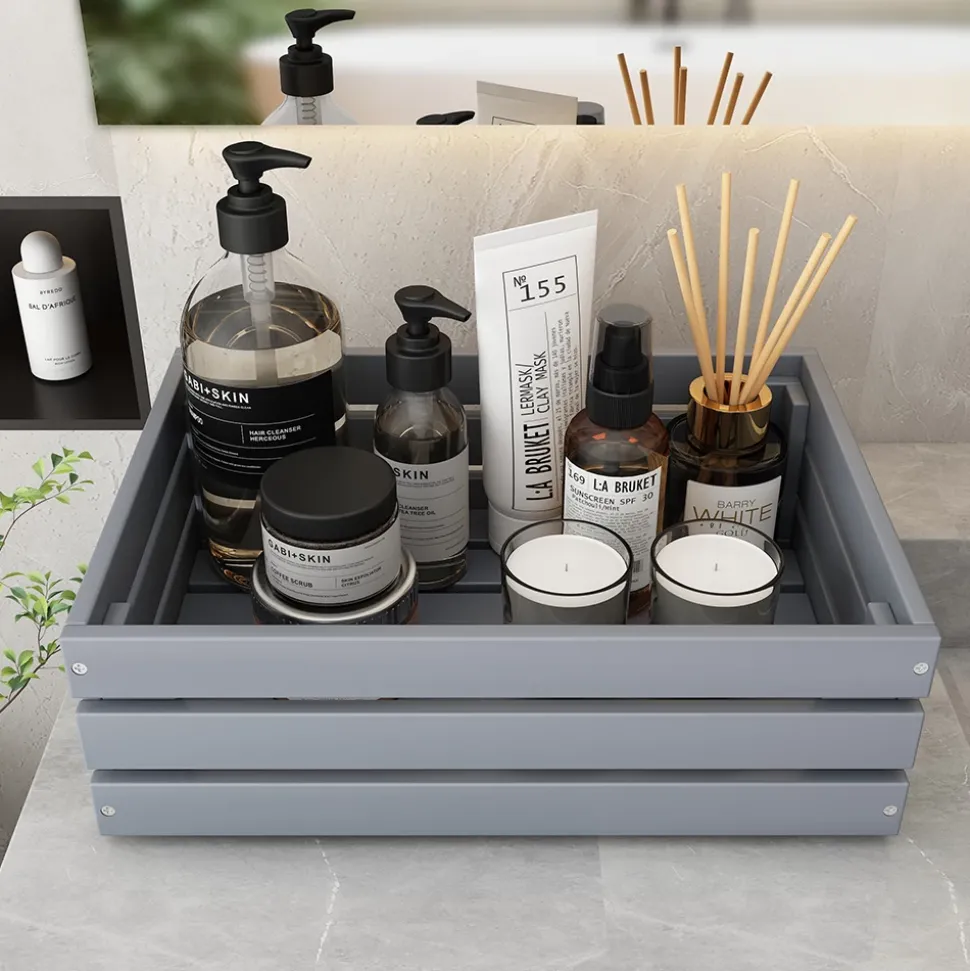 Vicco Schubkasten "Novaro", Grau, 2er Set