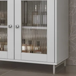 Vicco Waschbeckenunterschrank Weiß Malte 60x58x30 cm - Unterschrank für das Badezimmer, Unterstützt eine strukturierte Organisation im Alltag