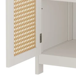 Vicco Waschbeckenunterschrank Weiß Rosario 60x58x35 cm - Unterschrank für das Badezimmer, Viel Stauraum oben und unten