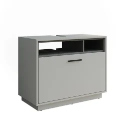 Vicco Waschbeckenunterschrank "Beatrice", Grau/Anthrazit, 80 x 64 cm mit Schublade