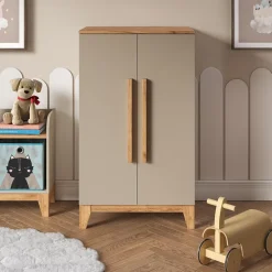 Vitalispa Kinderkleiderschrank Cashmere 70 x 120 cm, Malia