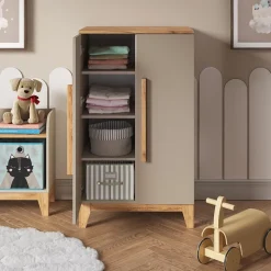 Vitalispa Kinderkleiderschrank Cashmere 70 x 120 cm, Malia