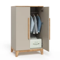 Vitalispa Kinderkleiderschrank Cashmere 70 x 120 cm, Malia