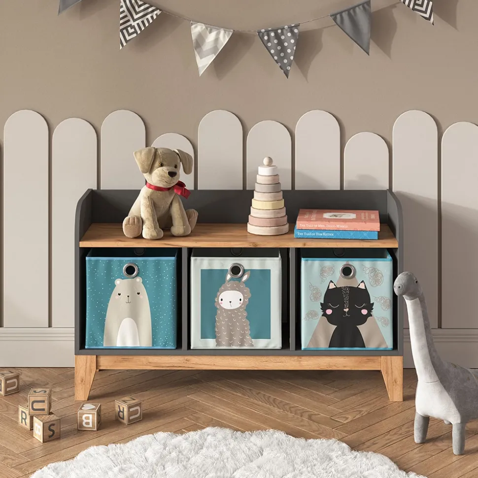 Vitalispa Kindersitzbank Grau/Artisan 107.2 x 63.8 cm, Malia