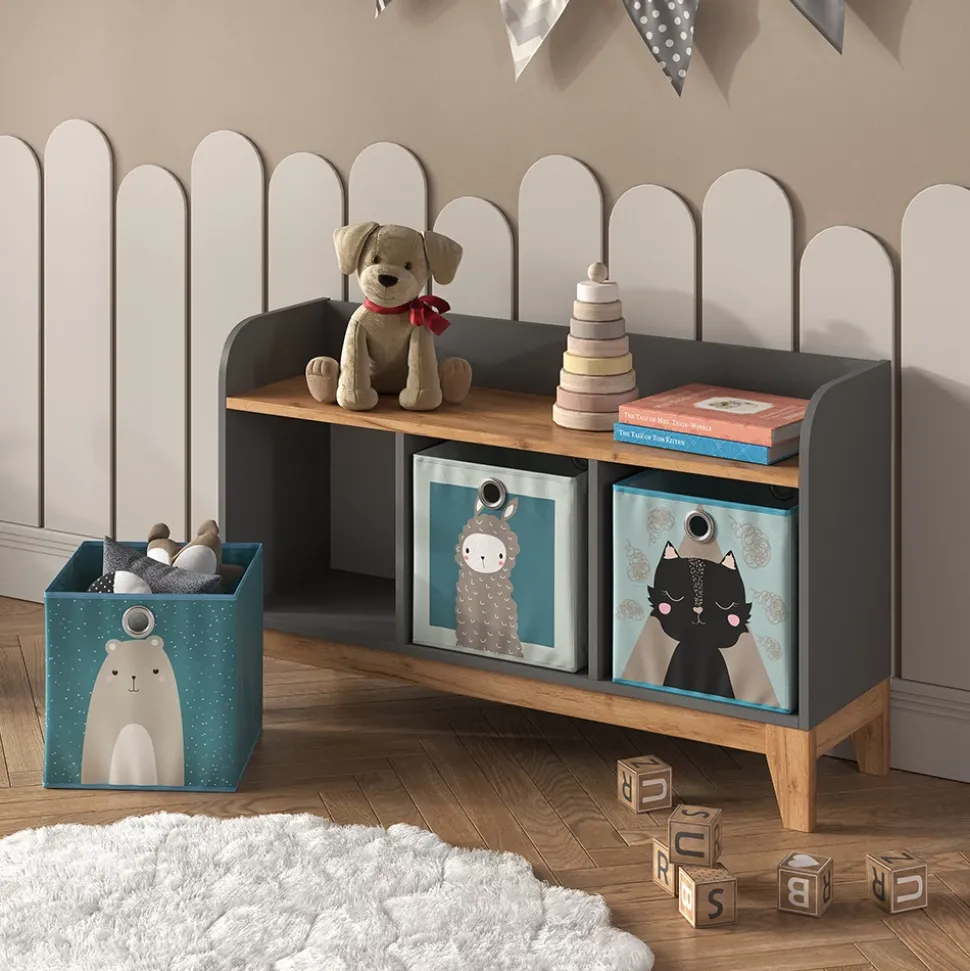 Vitalispa Kindersitzbank Grau/Artisan 107.2 x 63.8 cm, Malia