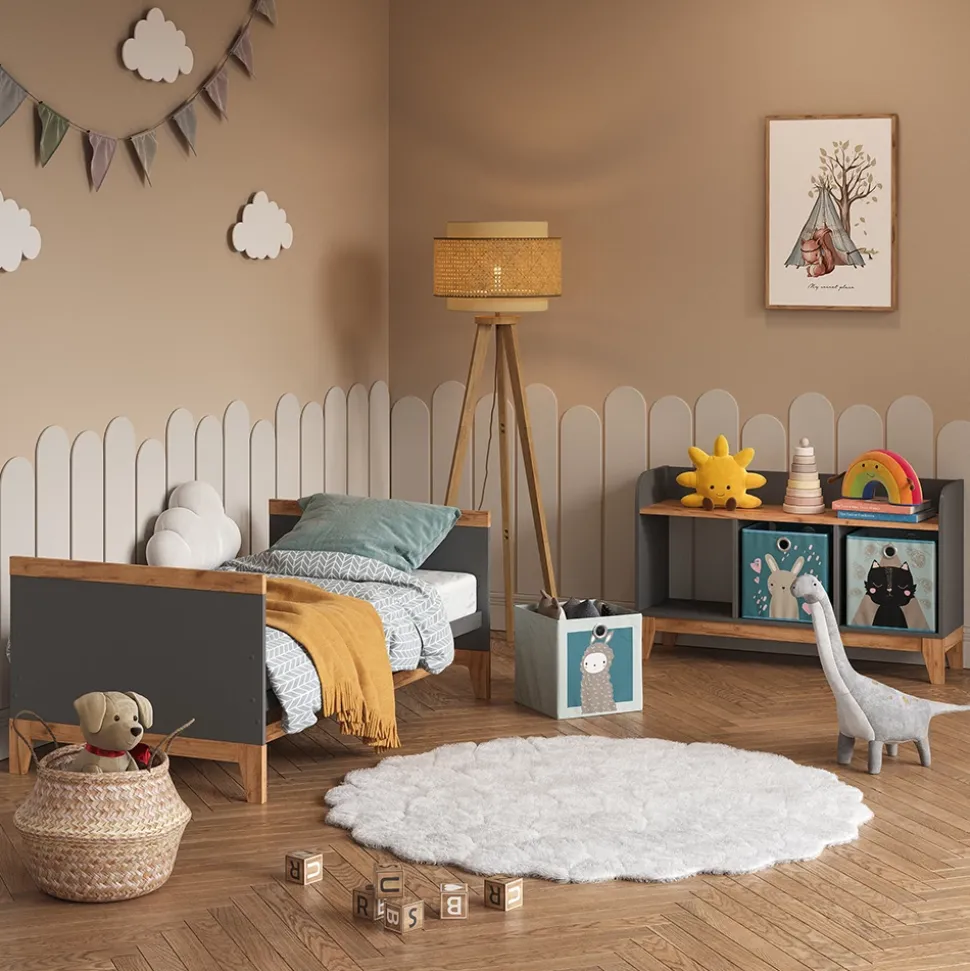 Vitalispa Kindersitzbank Grau/Artisan 107.2 x 63.8 cm, Malia