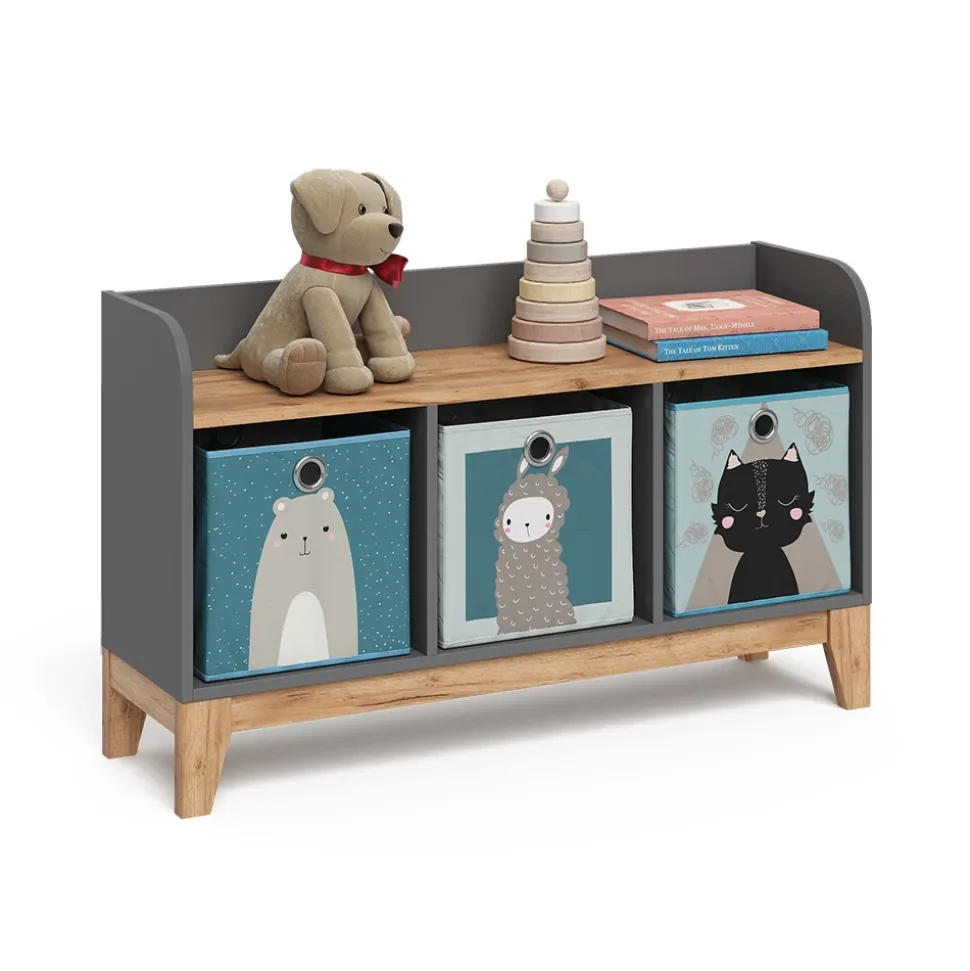 Vitalispa Kindersitzbank Grau/Artisan 107.2 x 63.8 cm, Malia