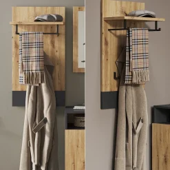 Wandgarderobe Selena Anthrazit 44 x 83 cm Vicco