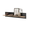 Wandregal Amber Eiche Wotan 100 x 20 cm wandhalterung Vicco