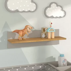 Wandregal Malia Cashmere/Eiche 70 x 20 cm Vitalispa