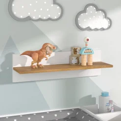 Wandregal Malia Weiß 70 x 20 cm Vitalispa