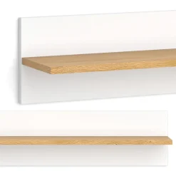 Wandregal Malia Weiß 70 x 20 cm Vitalispa