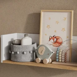 Wandregal Viktor Weiß/Artisan 67.8 x 20 cm Vicco