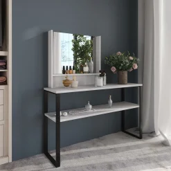 Wandspiegel Sherry Weiß 70 x 65 cm Vicco